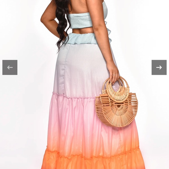 Rainbow dreams shimmer maxi dress - Picture 5 of 5